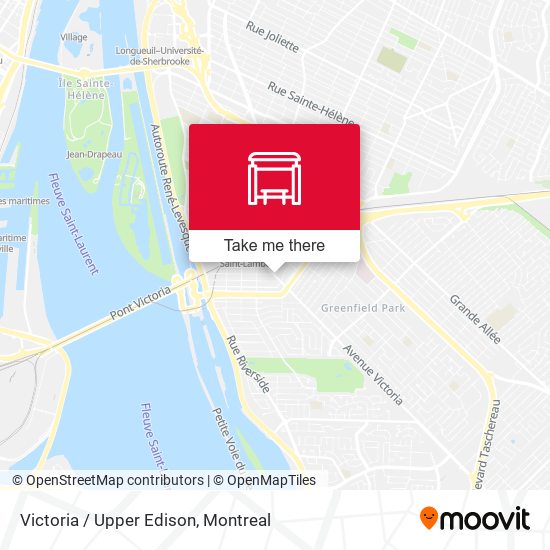 Victoria / Upper Edison map