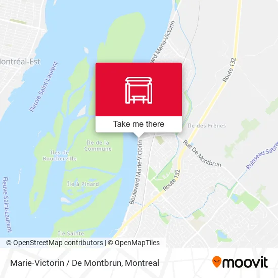 Marie-Victorin / De Montbrun map