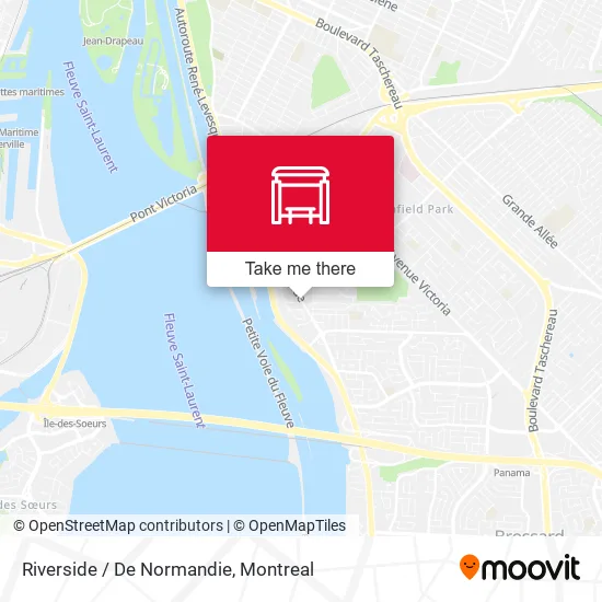 Riverside / De Normandie map