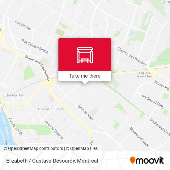 Elizabeth / Gustave-Désourdy map