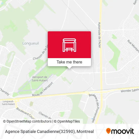 Agence Spatiale Canadienne(32590) map