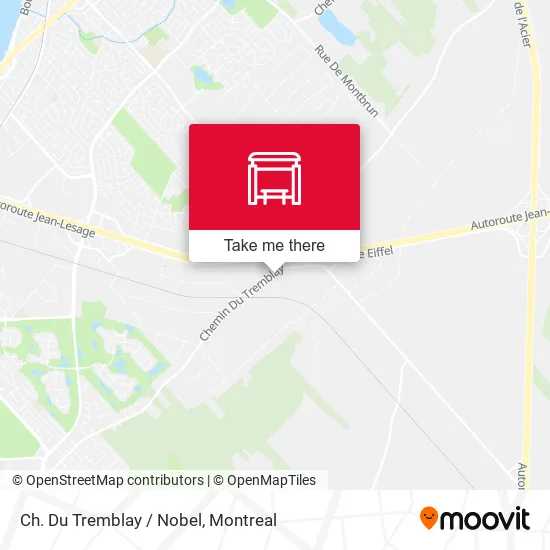 Ch. Du Tremblay / Nobel map
