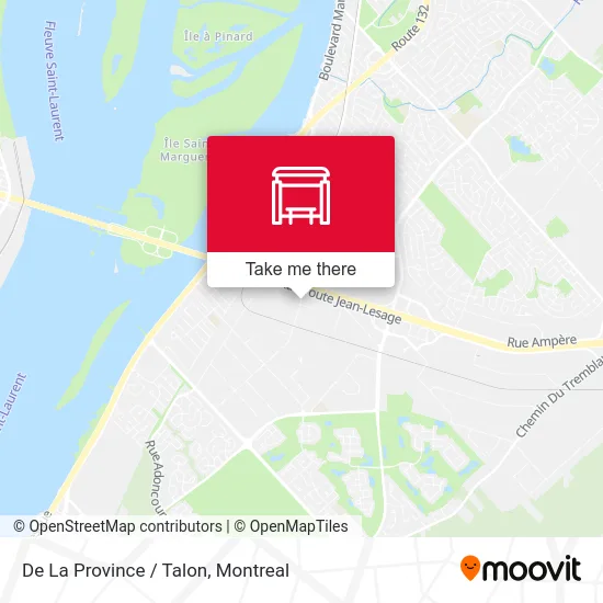 De La Province / Talon map