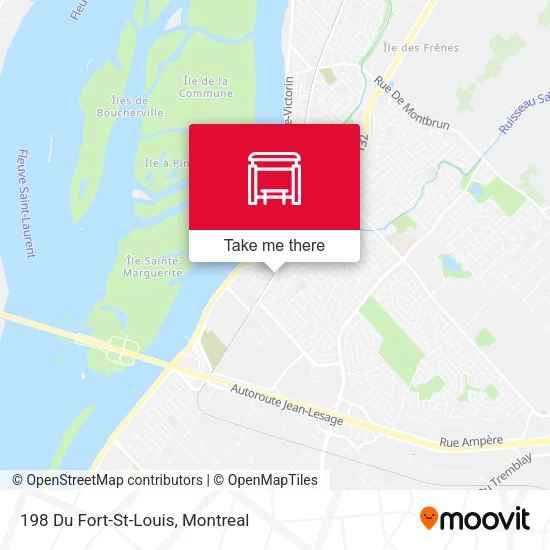 198 Du Fort-St-Louis map