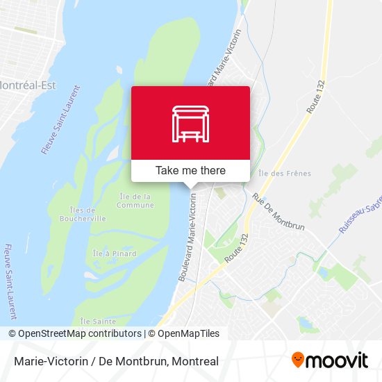 Marie-Victorin / De Montbrun map