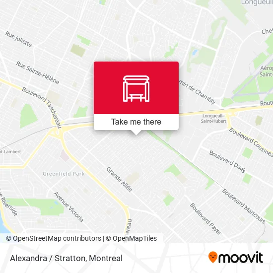 Alexandra / Stratton map