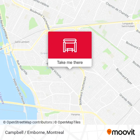 Campbell / Emborne map