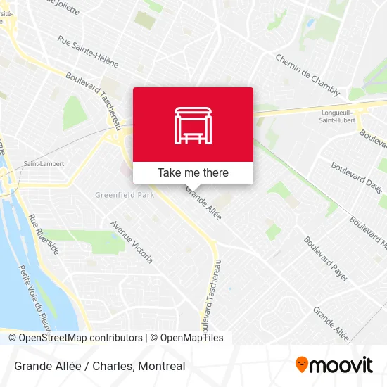 Grande Allée / Charles map