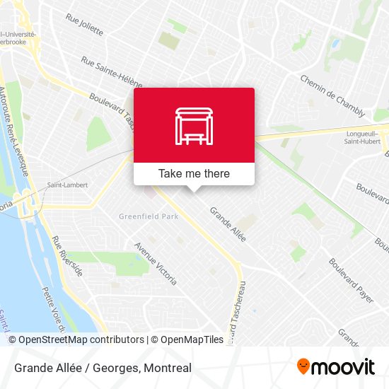 Grande Allée / Georges map