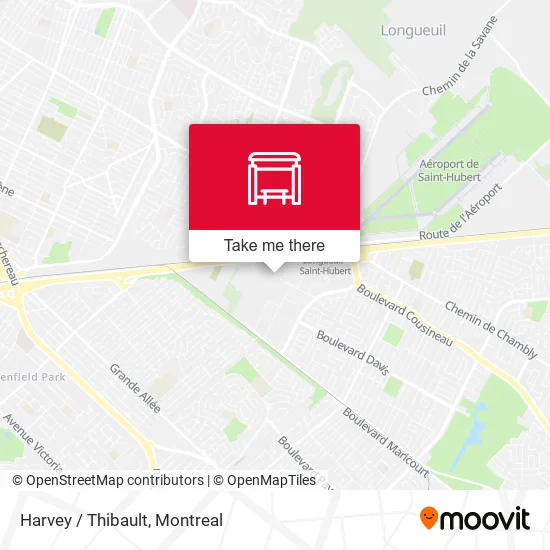 Harvey / Thibault map