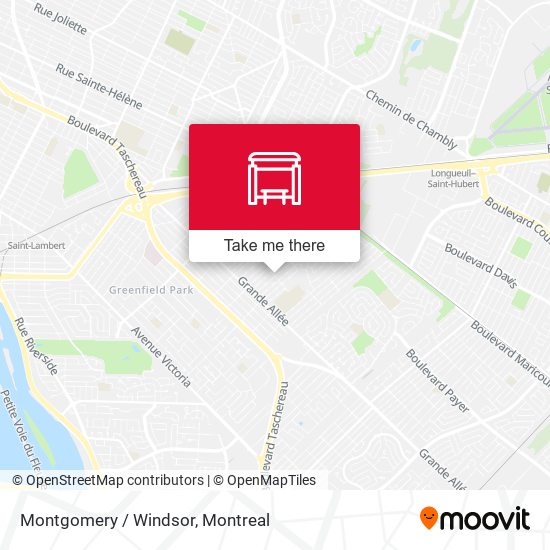 Montgomery / Windsor map