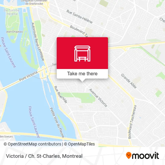 Victoria / Ch. St-Charles map