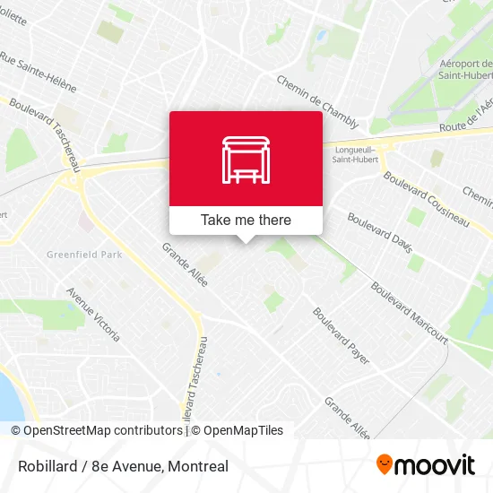 Robillard / 8e Avenue map