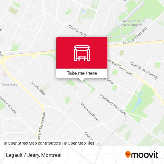 Legault / Jeary map