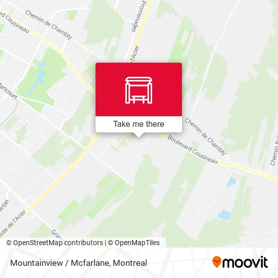 Mountainview / Mcfarlane map