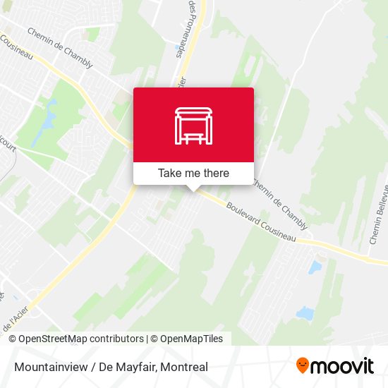 Mountainview / De Mayfair map