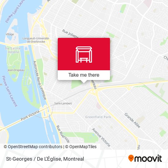 St-Georges / De L'Église map