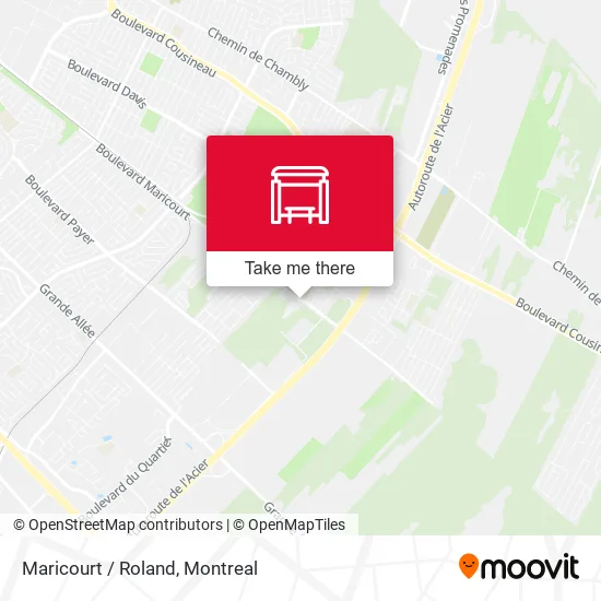 Maricourt / Roland map