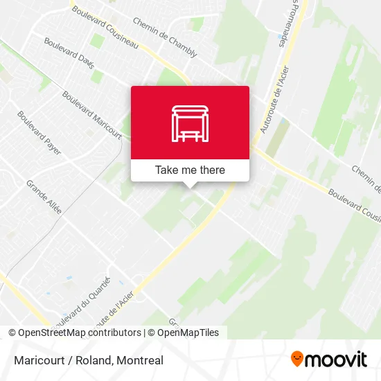 Maricourt / Roland map