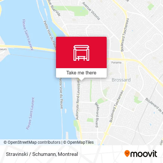 Stravinski / Schumann map