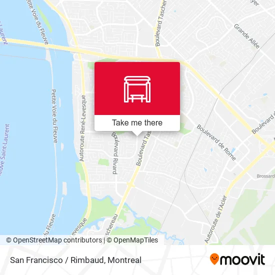 San Francisco / Rimbaud map