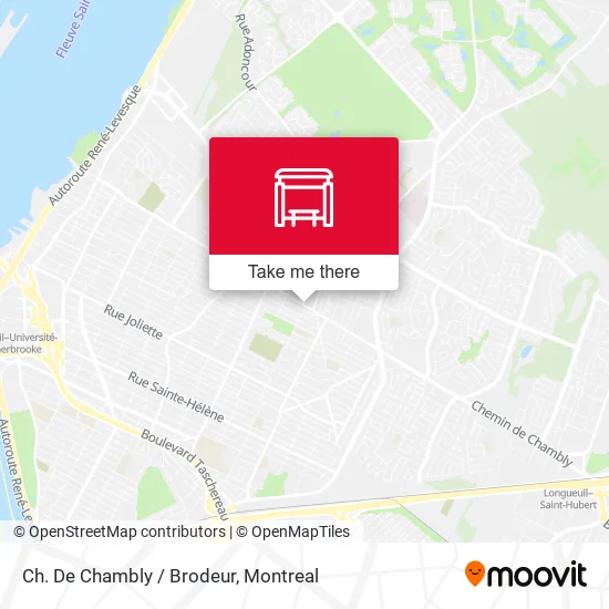 Ch. De Chambly / Brodeur map