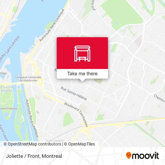 Joliette / Front map