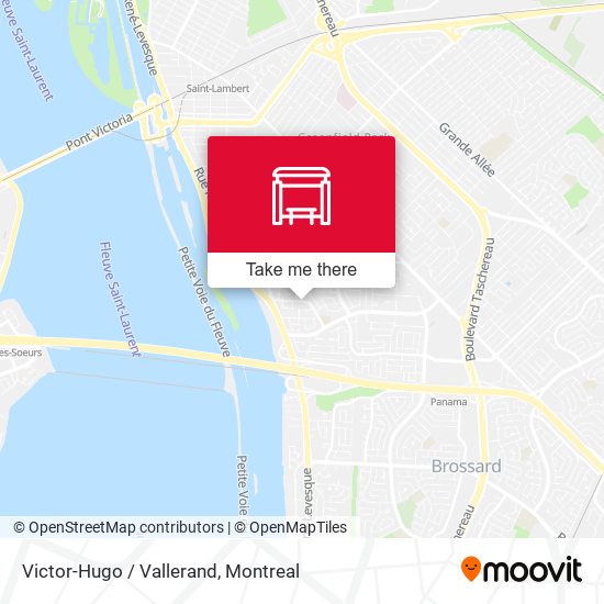 Victor-Hugo / Vallerand map