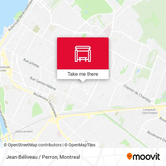 Jean-Béliveau / Perron map