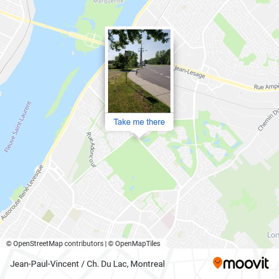 Jean-Paul-Vincent / Ch. Du Lac map