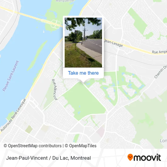 Jean-Paul-Vincent / Du Lac map