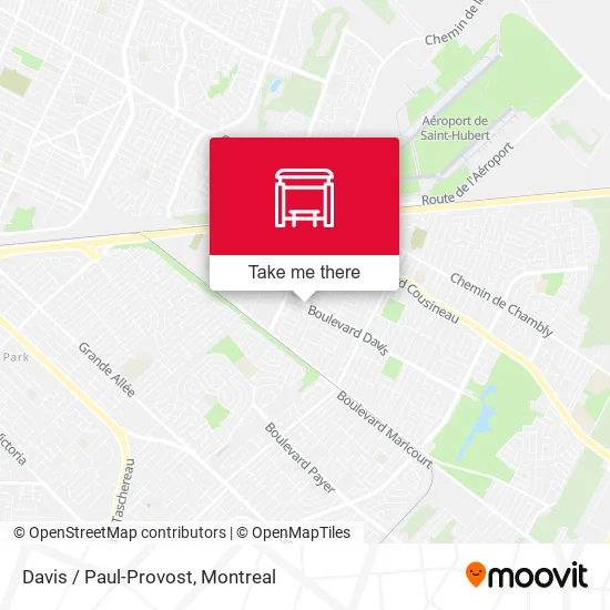 Davis / Paul-Provost map