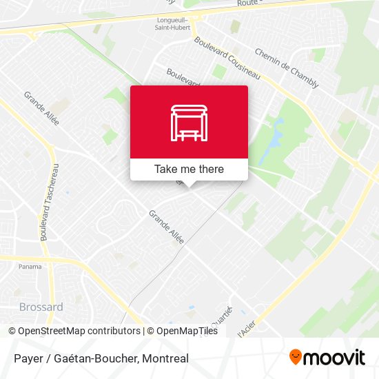 Payer / Gaétan-Boucher map