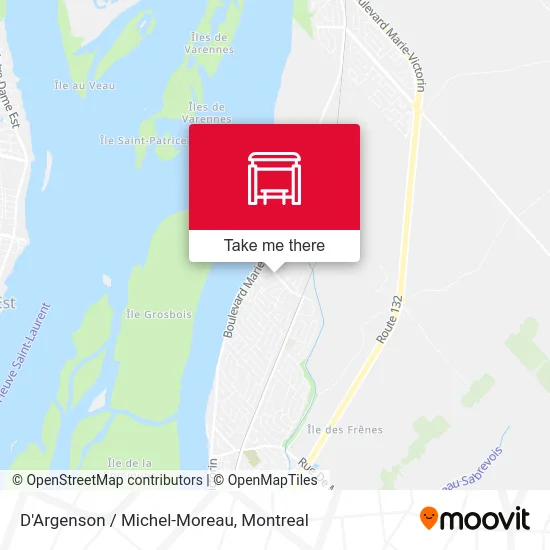 D'Argenson / Michel-Moreau map