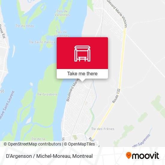 D'Argenson / Michel-Moreau map