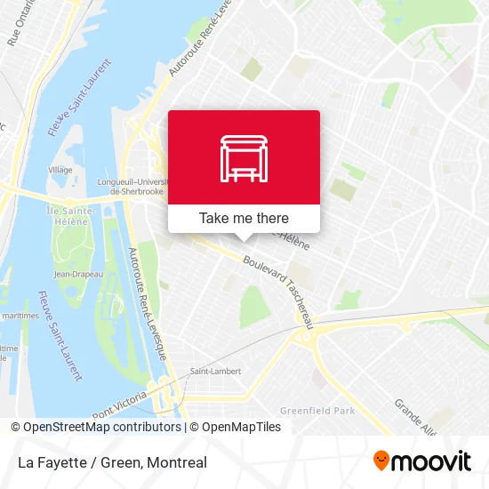 La Fayette / Green map