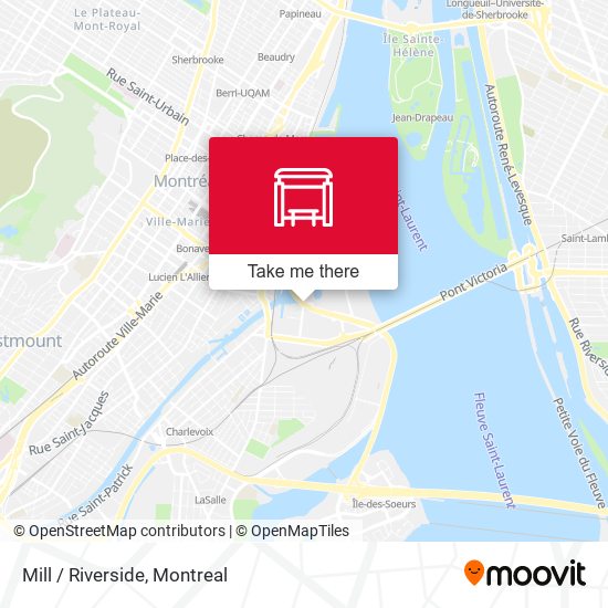 Mill / Riverside map