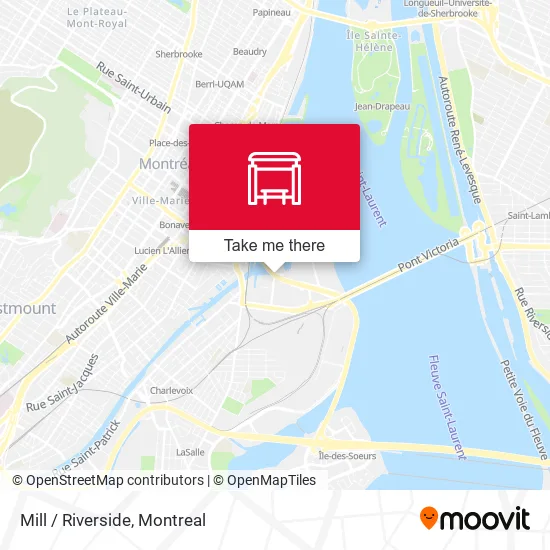 Mill / Riverside map