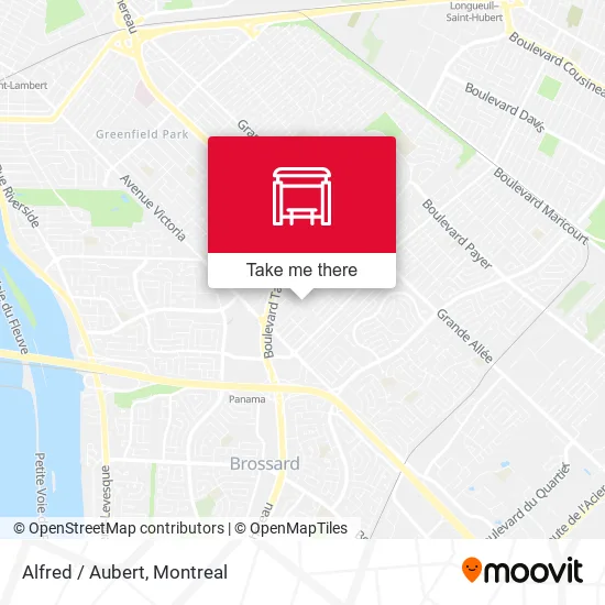 Alfred / Aubert map
