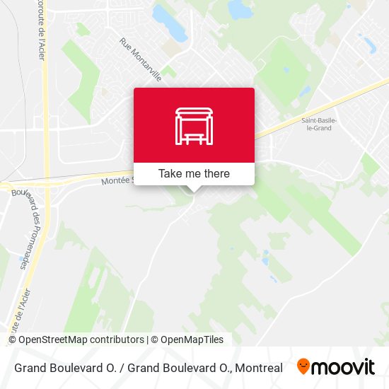 Grand Boulevard O. / Grand Boulevard O. map