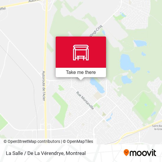 La Salle / De La Vérendrye map