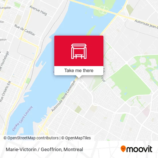 Marie-Victorin / Geoffrion map