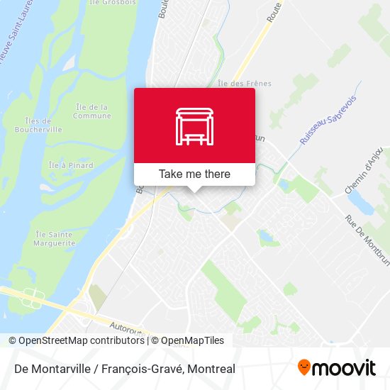 De Montarville / François-Gravé map