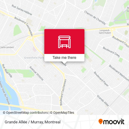 Grande Allée / Murray map