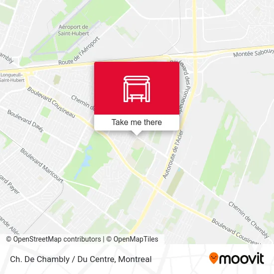 Ch. De Chambly / Du Centre map