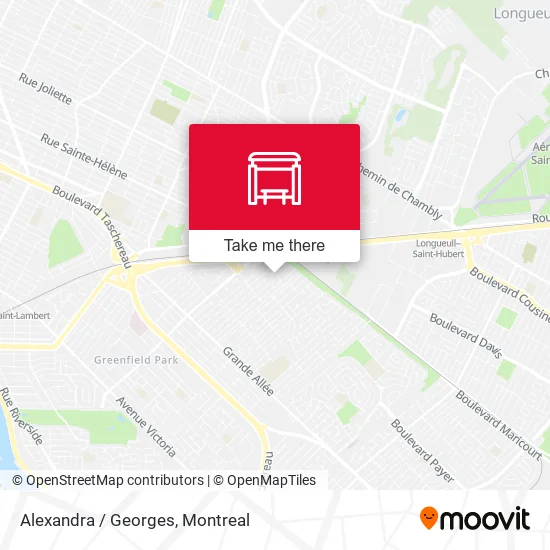 Alexandra / Georges map