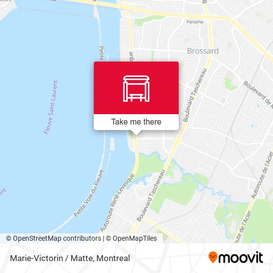Marie-Victorin / Matte map