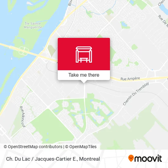 Ch. Du Lac / Jacques-Cartier E. map