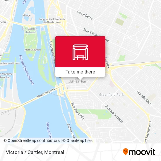 Victoria / Cartier map