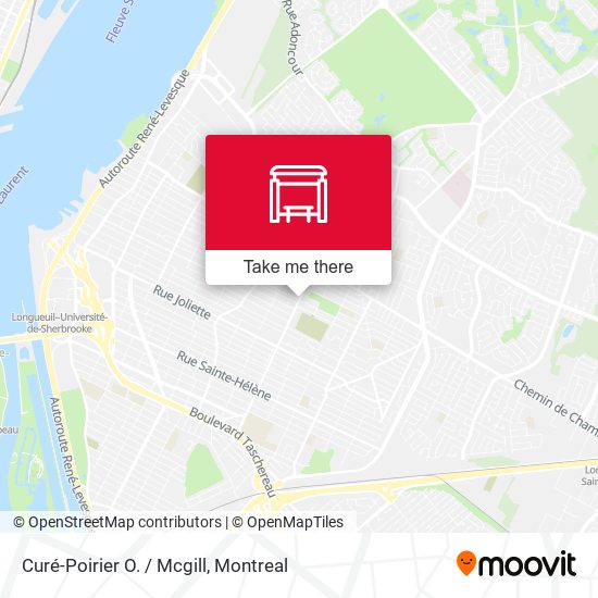 Curé-Poirier O. / Mcgill map